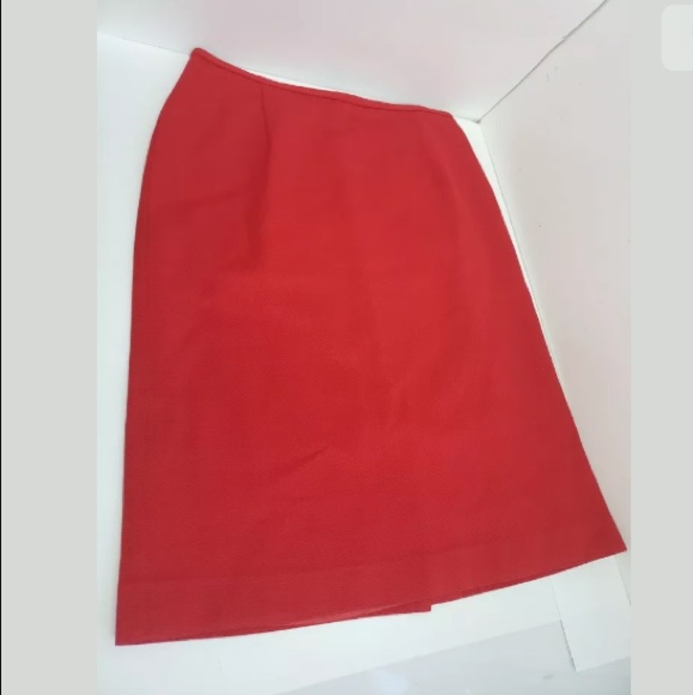 Pendleton Red Skirt Career Casual Size 12